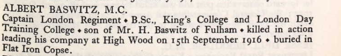 UK memorial book