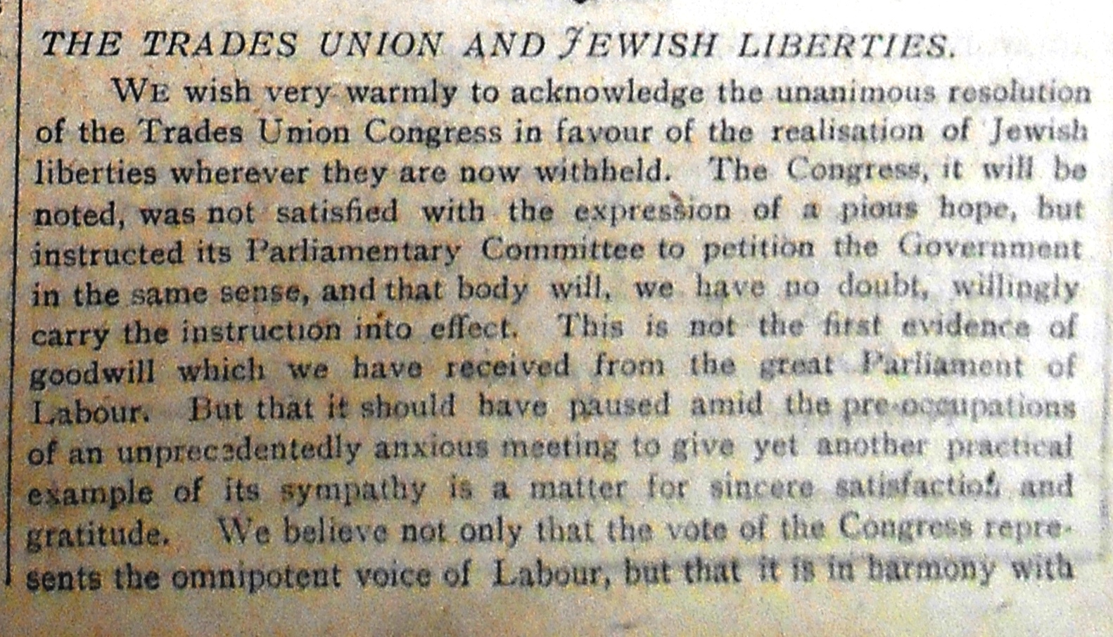 P.1. Jewish Chronicle 15 September 1915 