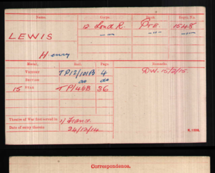 Medal card