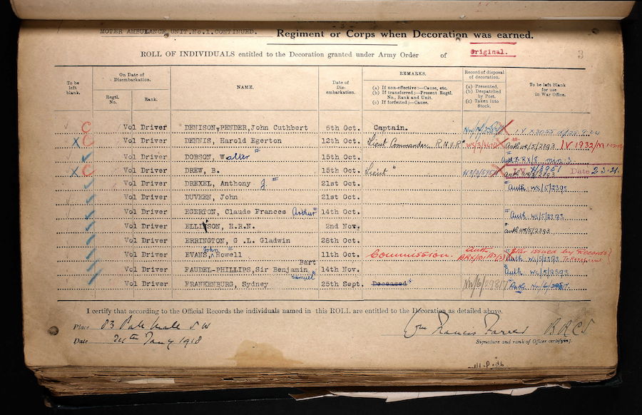 Medal roll for 1914 Star