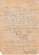 Letter (Transcribed into anecdotes)