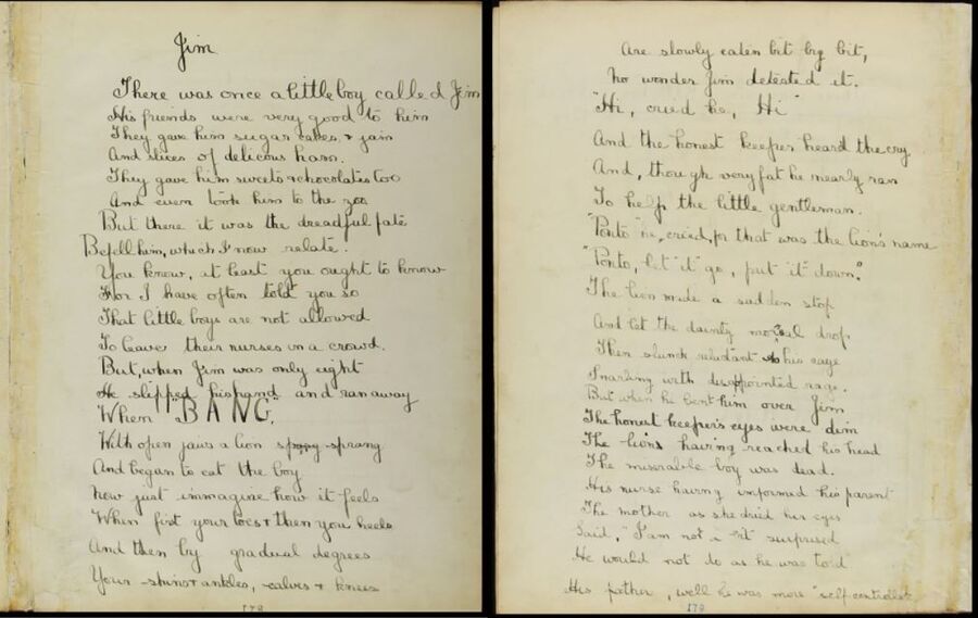 Doris' Story in the LJS Cheder Books 1915