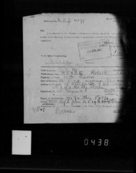 Army Service Papers - Disability and Pension