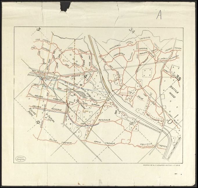 Trench map