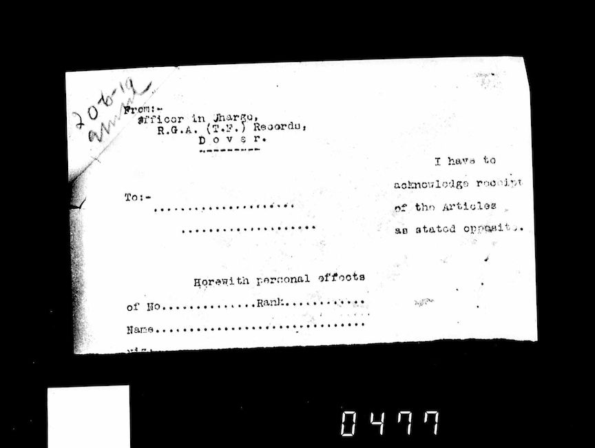 Military Record