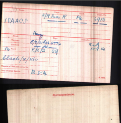 Medal card