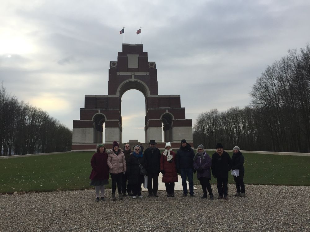 Thiepval, April 2018.