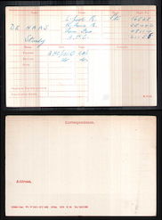 Medal index card