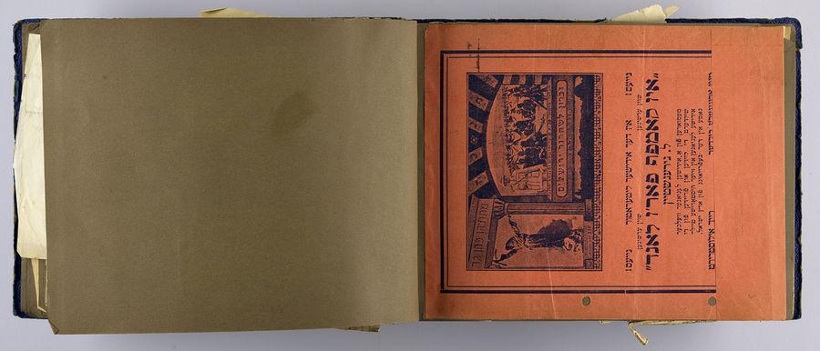 Scrap book belonging to Mr. L. Nirenstein. ©Jewish Museum London/Jewish Military Museum	