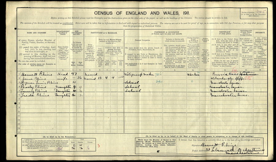 1911 Census