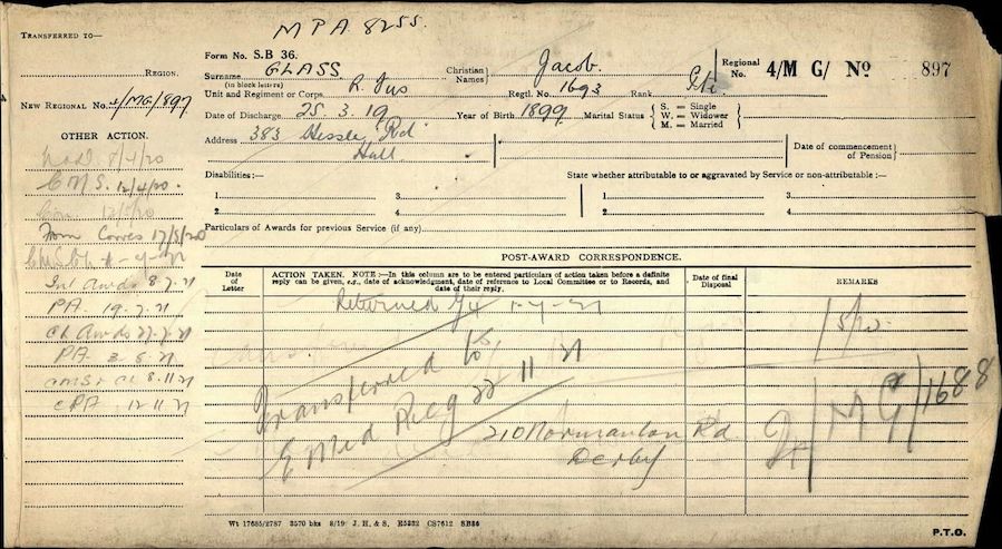 Military Record