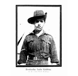 Bombardier Leslie Goldring