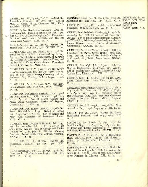 Military Record