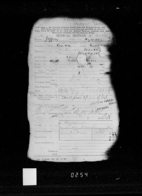 Military Record