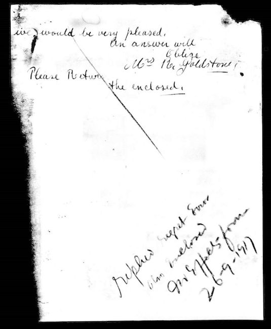Letter from mother
