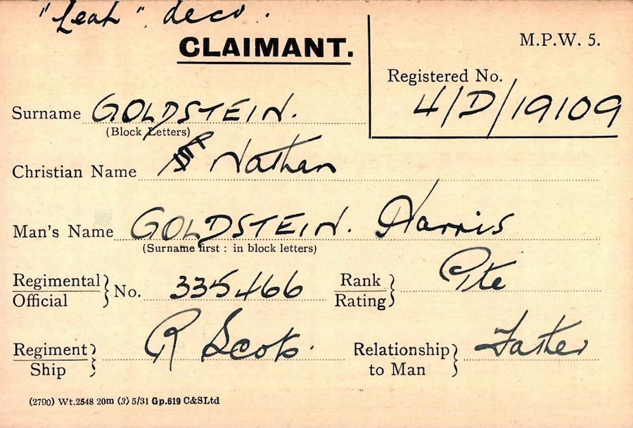 Pension records