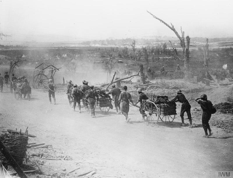 The Battle of the Somme. Battle of Albert, 10 July 1916.© IWM (Q 4087)