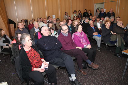 Roadshow 13/11/2016, New North London Synagogue. Audience
