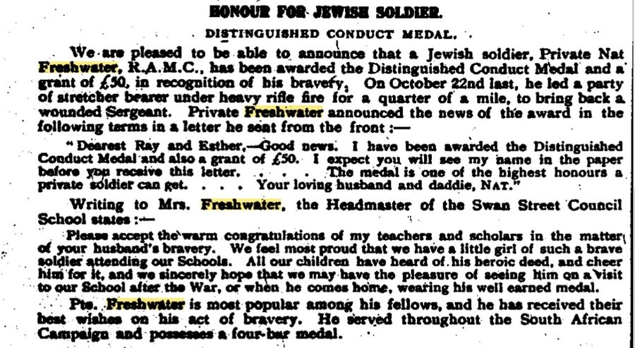 Military Record