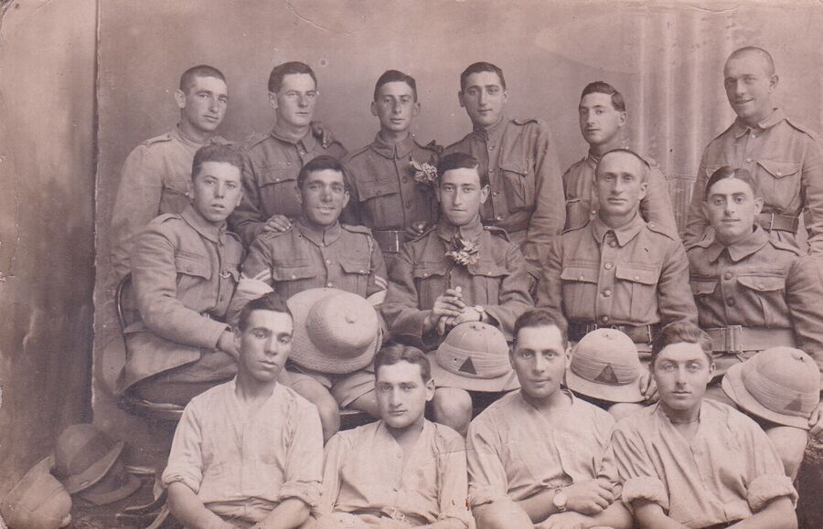 Regiment, 3rd from top left