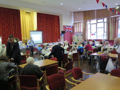 Community event, 15/12/2016. Jewish Care, Brenner Centre, Stamford Hill.