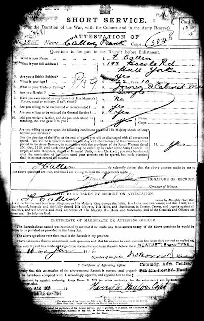 Military Record