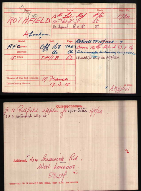 Medal card