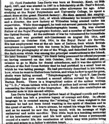 His Life Story - JC 08/04/1921