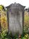 Headstone at Florence Place Jewish Cemetery
