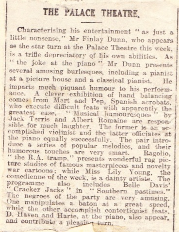 1916 Palace Theatre