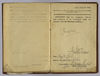 Soldier's Pay Book for use on Active Service - AC2 Josiah Levy, RFC. ©Jewish Museum London/Jewish Military Museum	