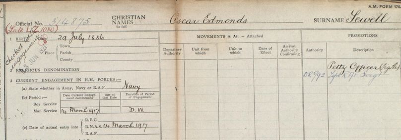 Oscar Edmonds Sewell
