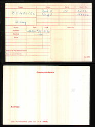 Medal index card