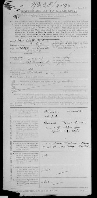Military Record