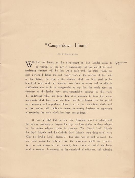 1913 Camperdown brochure 