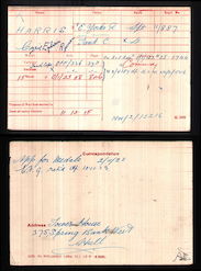 Medal index card