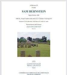 CWGC GAZA WAR CEMETERY 