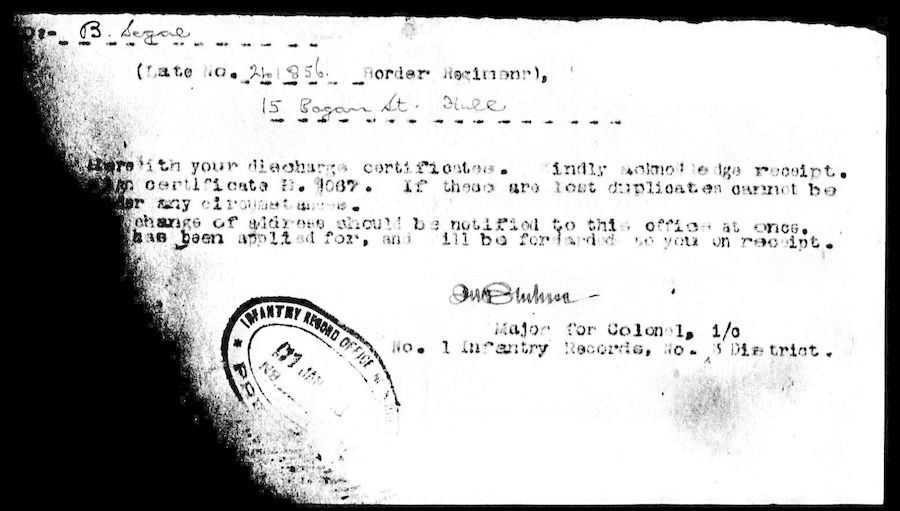 Military Record