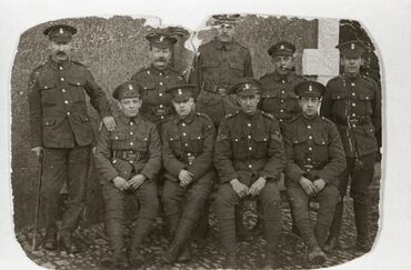 Royal Welsh Fusiliers, Abraham is left bottom row