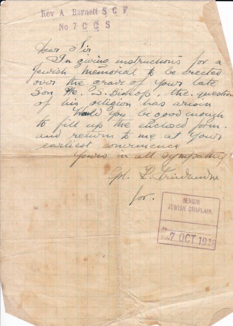 Letter (Transcribed into anecdotes)