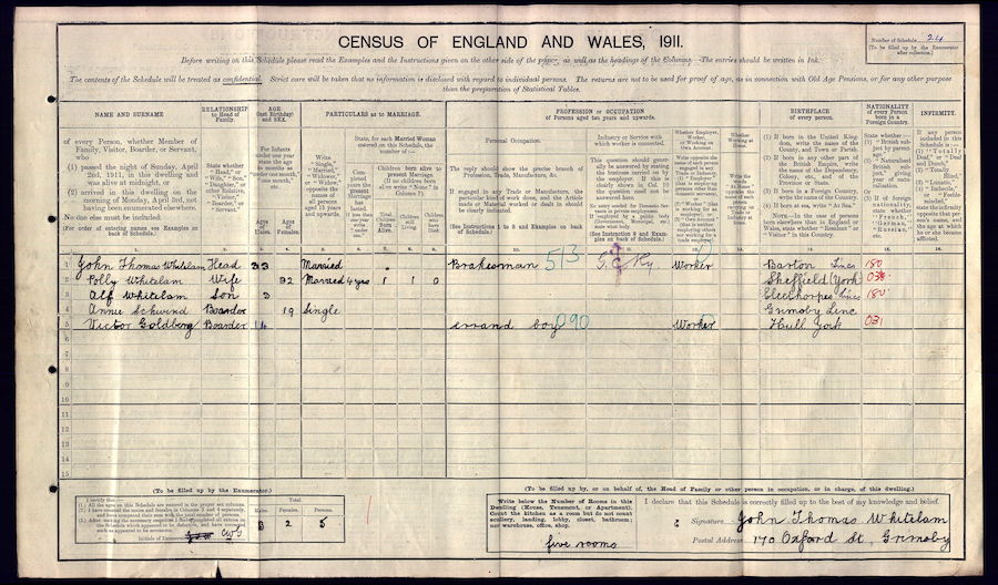1911 Census