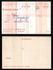 Medal Index Card 