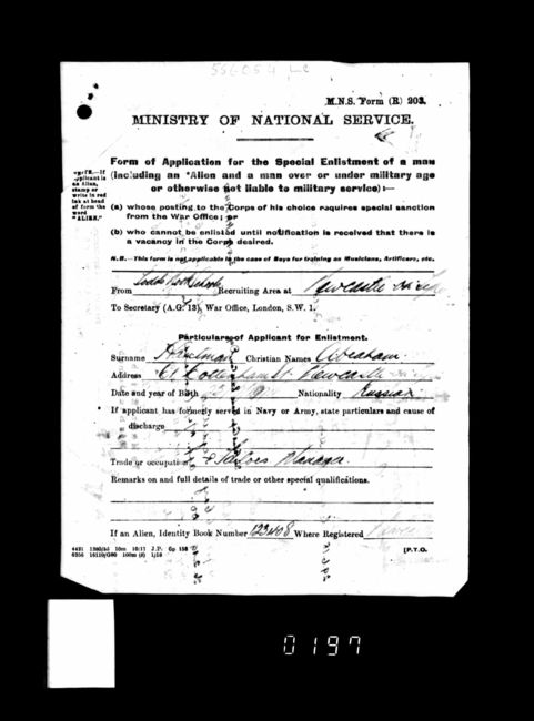 Military Record