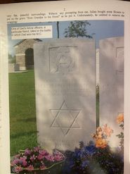 Maurice's grave in France - as taken by 2nd Lt Richard Ackerley's son