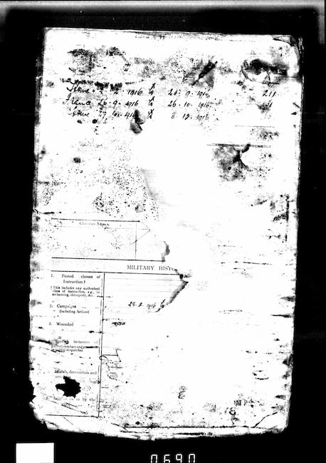 Military Record