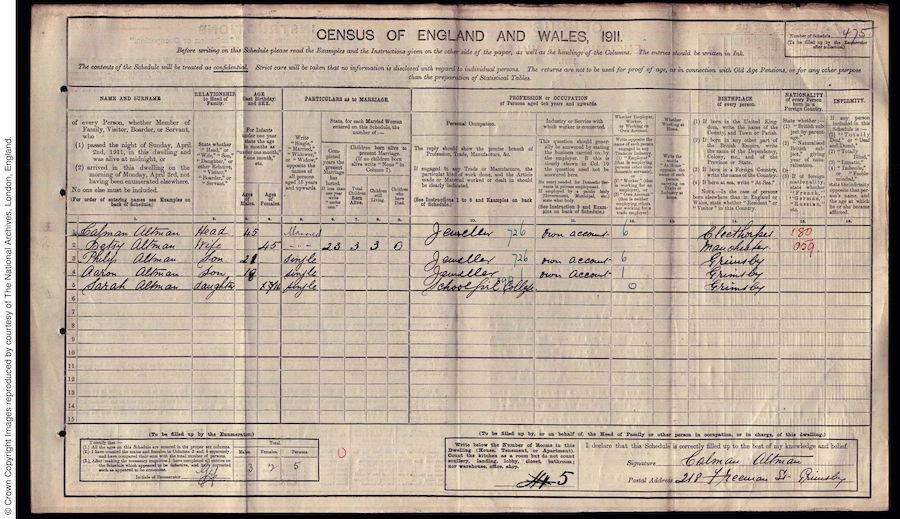 1911 Census