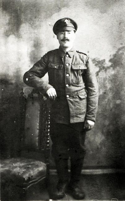 Joseph in uniform