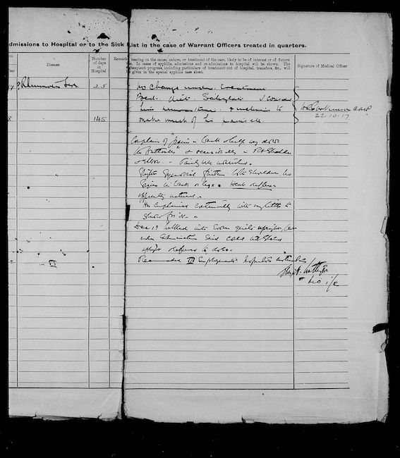 Military Record