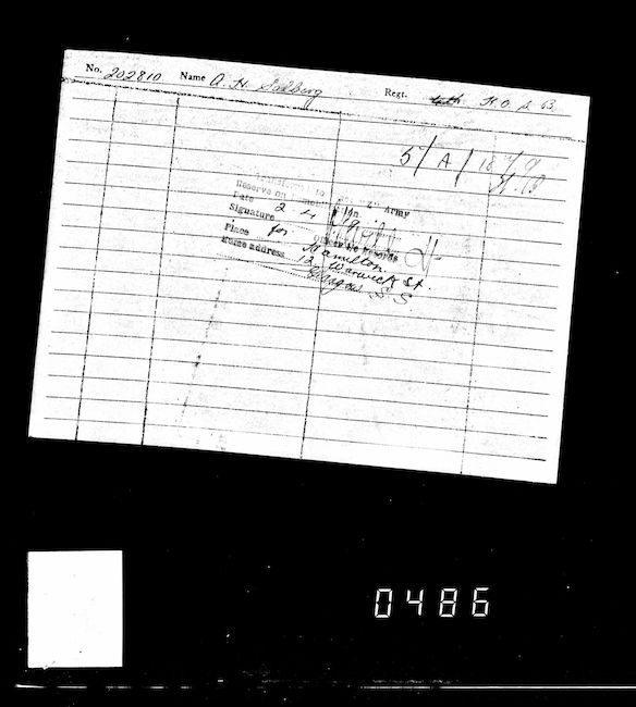 Military Record