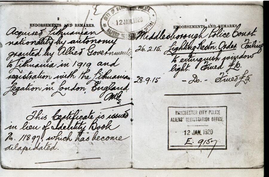 Certificate of Registration 